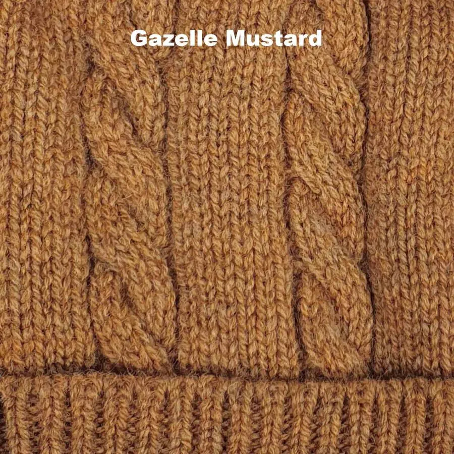 Otto and Spike - CABLE - AUSTRALIAN LAMBSWOOL - BEANIE