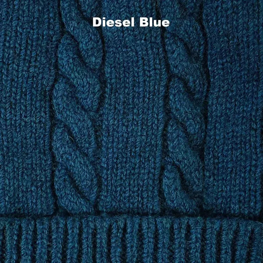 Otto and Spike - CABLE - AUSTRALIAN LAMBSWOOL - BEANIE