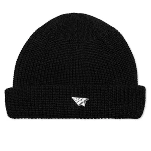 PAPER PLANES BLACK WHARFMAN BEANIE
