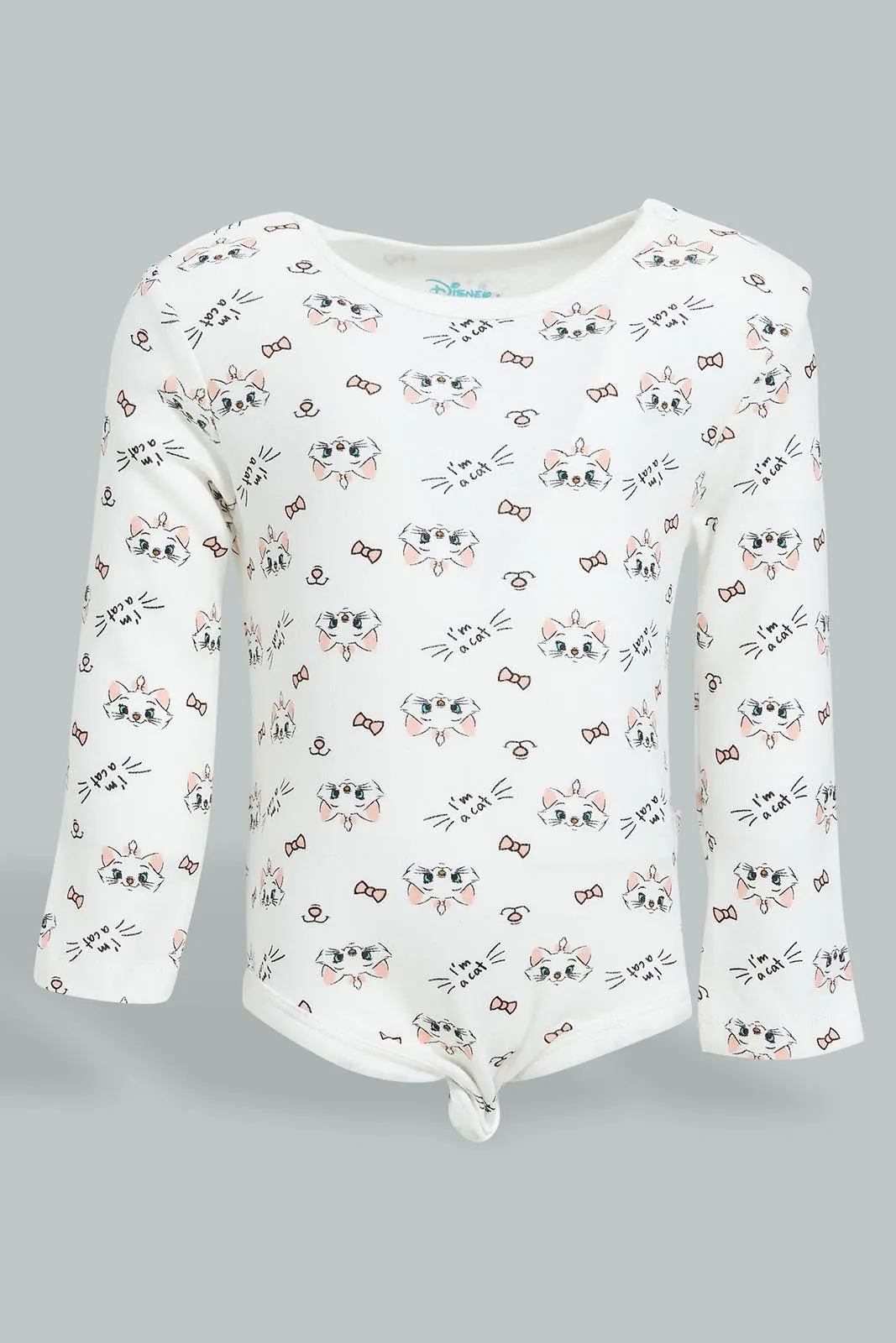 Pink And White Marie Set For Babies (3 Piece)