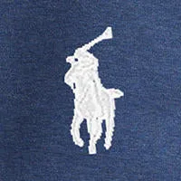 Polo Ralph Lauren - Double-Knit Crew Neck Sweatshirt - Blue Heather