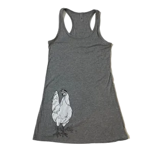 Positive Chicken Tank Dress