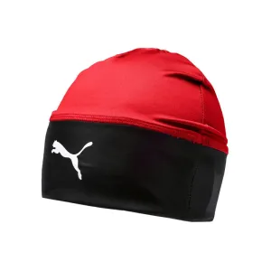 Puma LIGA Training Beanie - Versatile Red & Black Winter Hat for All Ages