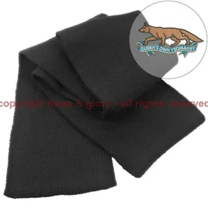 Queen's Own Yeomanry Heavy Knit Scarf