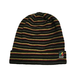 Rasta Stripes Beanie