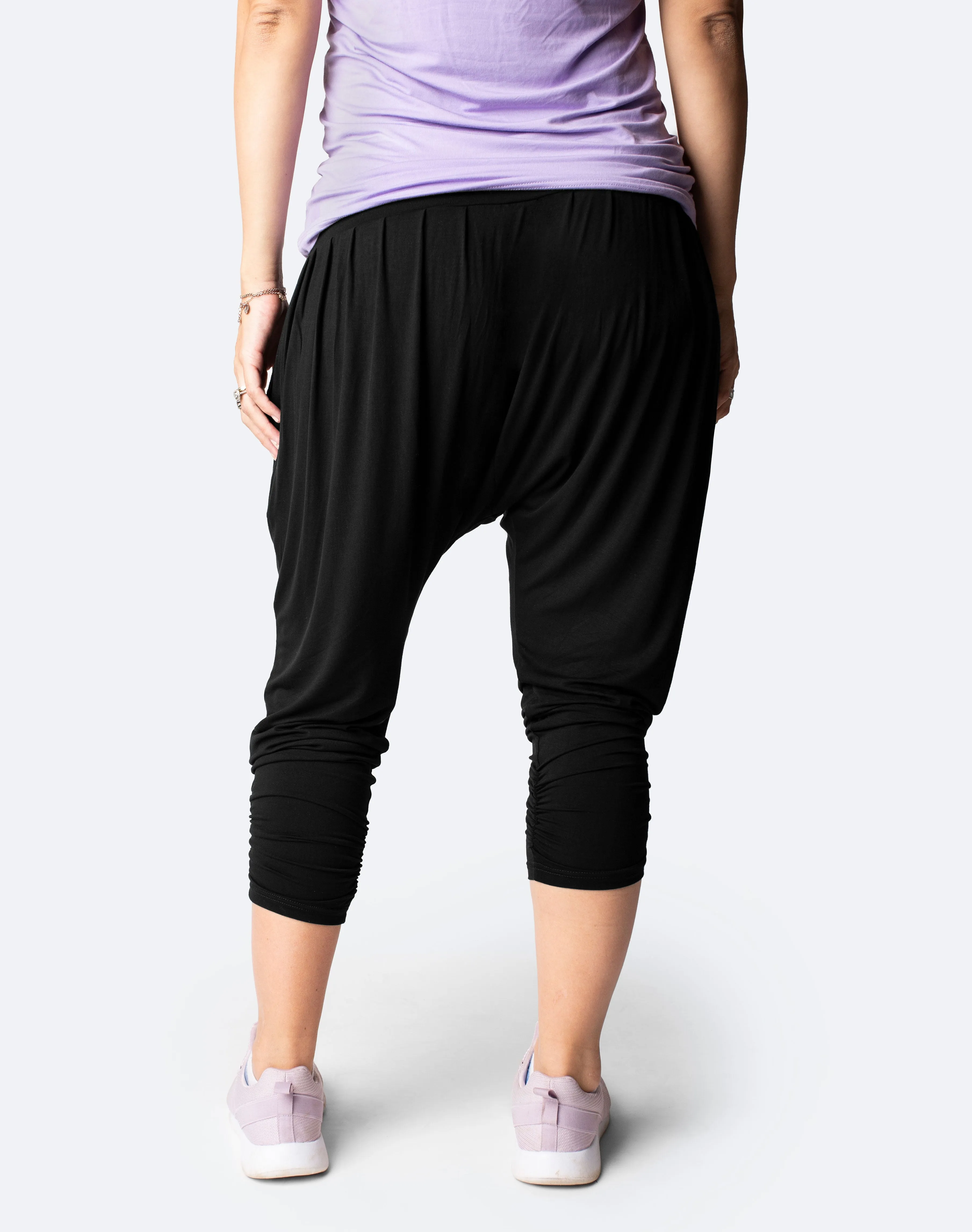 Relove ** Maternity Harem Pants - Cosy Me Black