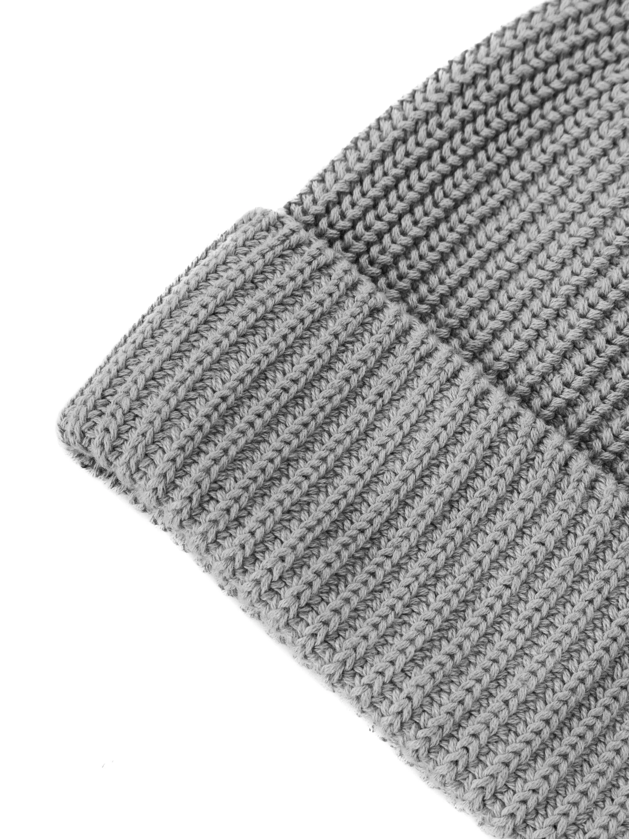 Ribbing hat - Grey Melange