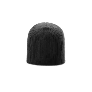 Richardson Black Rib Knit Beanie