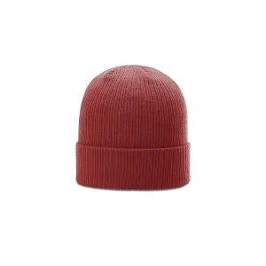 Richardson Cardinal Rib Knit Beanie with Cuff