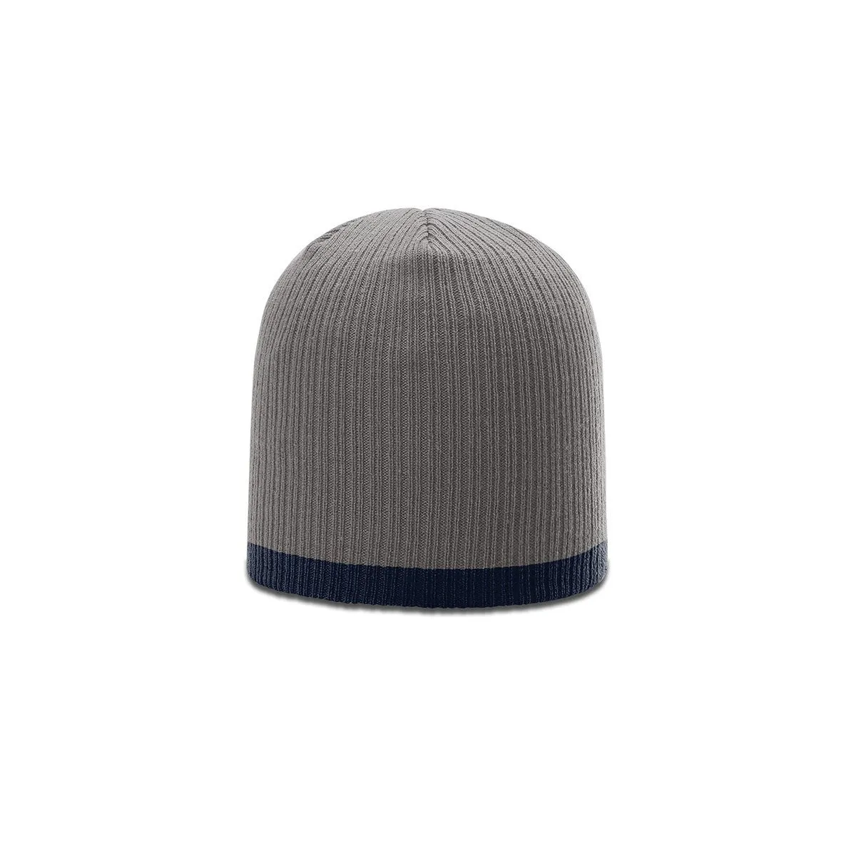 Richardson Charcoal/Navy Rib Knit Beanie