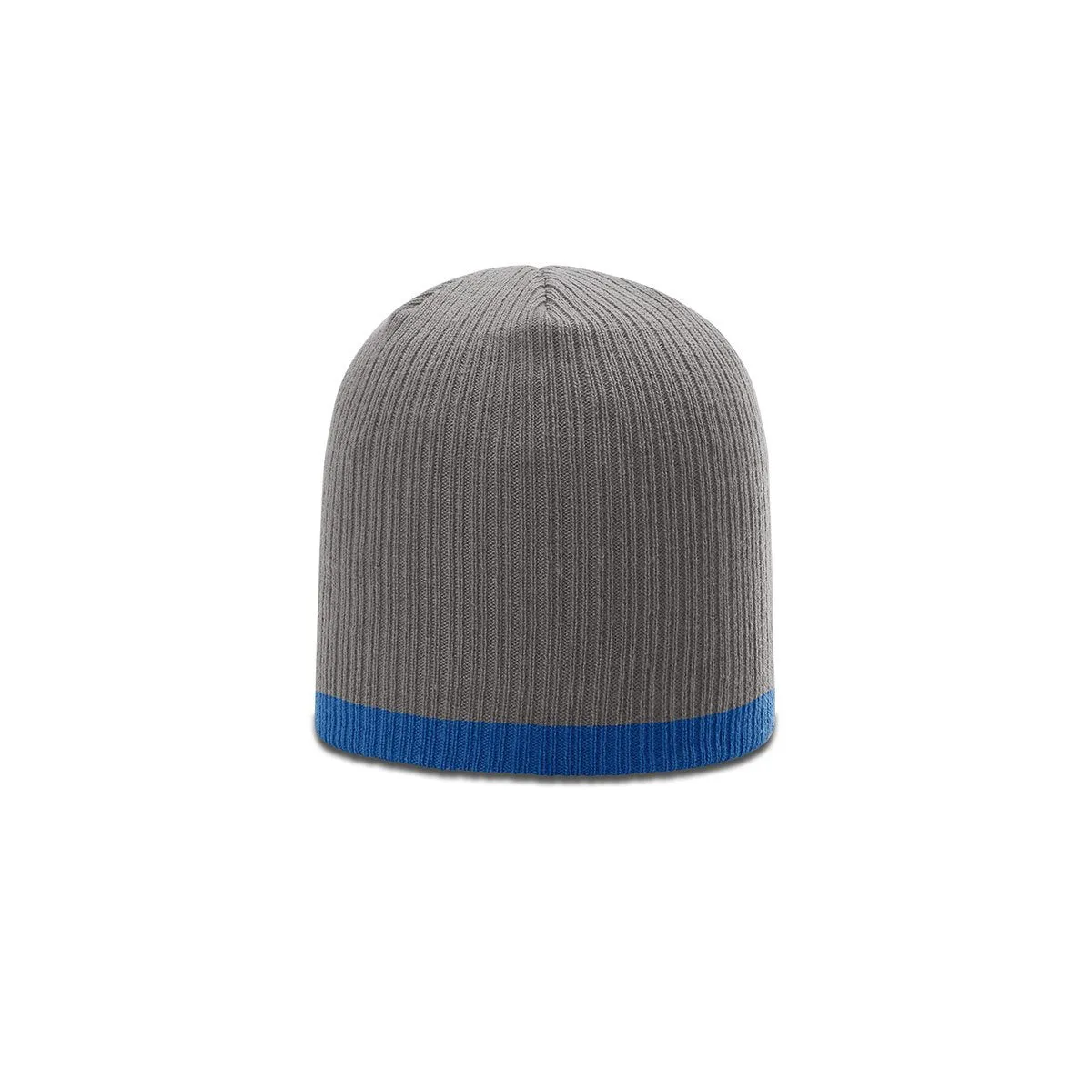 Richardson Charcoal/Royal Rib Knit Beanie