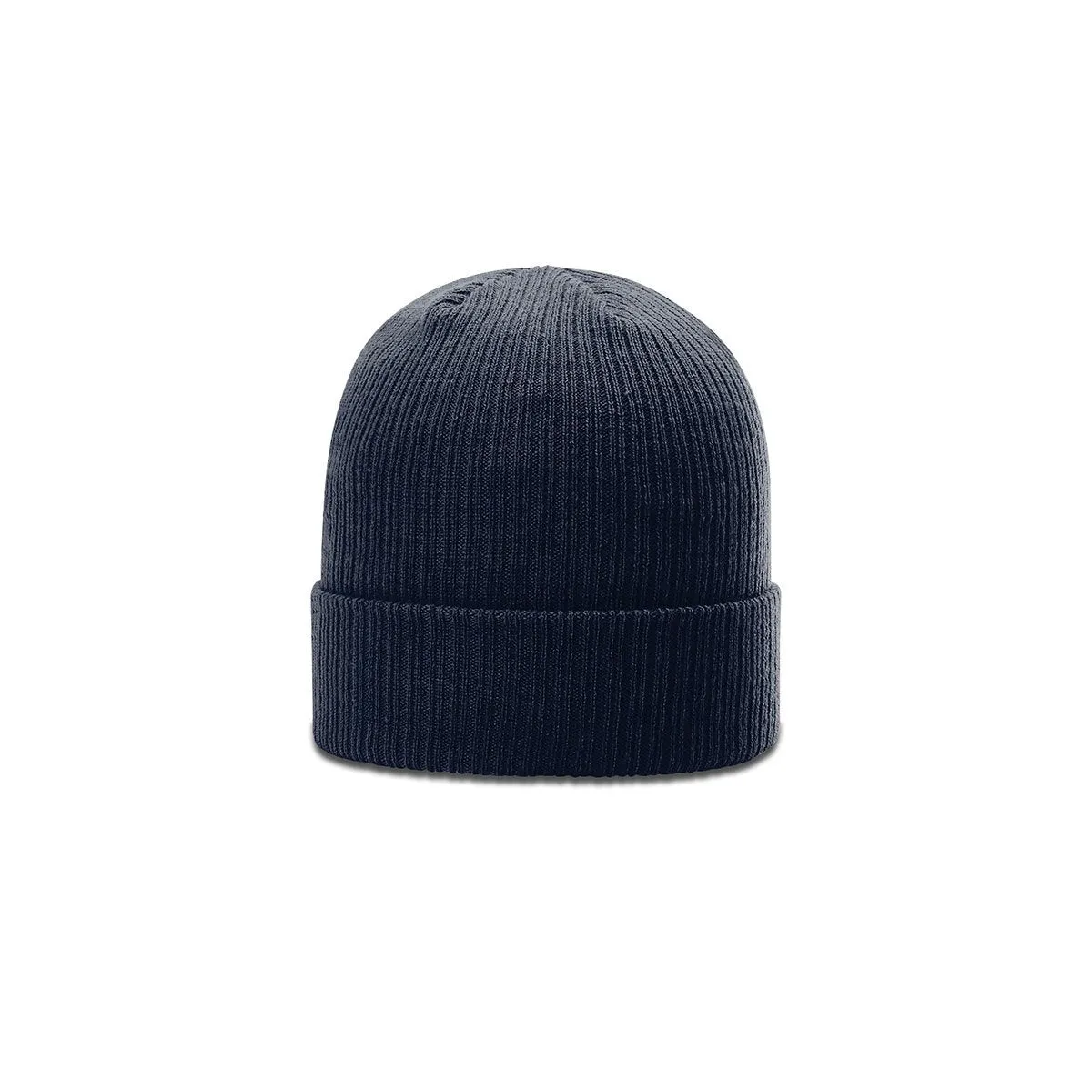 Richardson Navy Rib Knit Beanie with Cuff