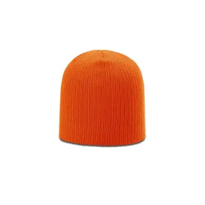Richardson Orange Rib Knit Beanie