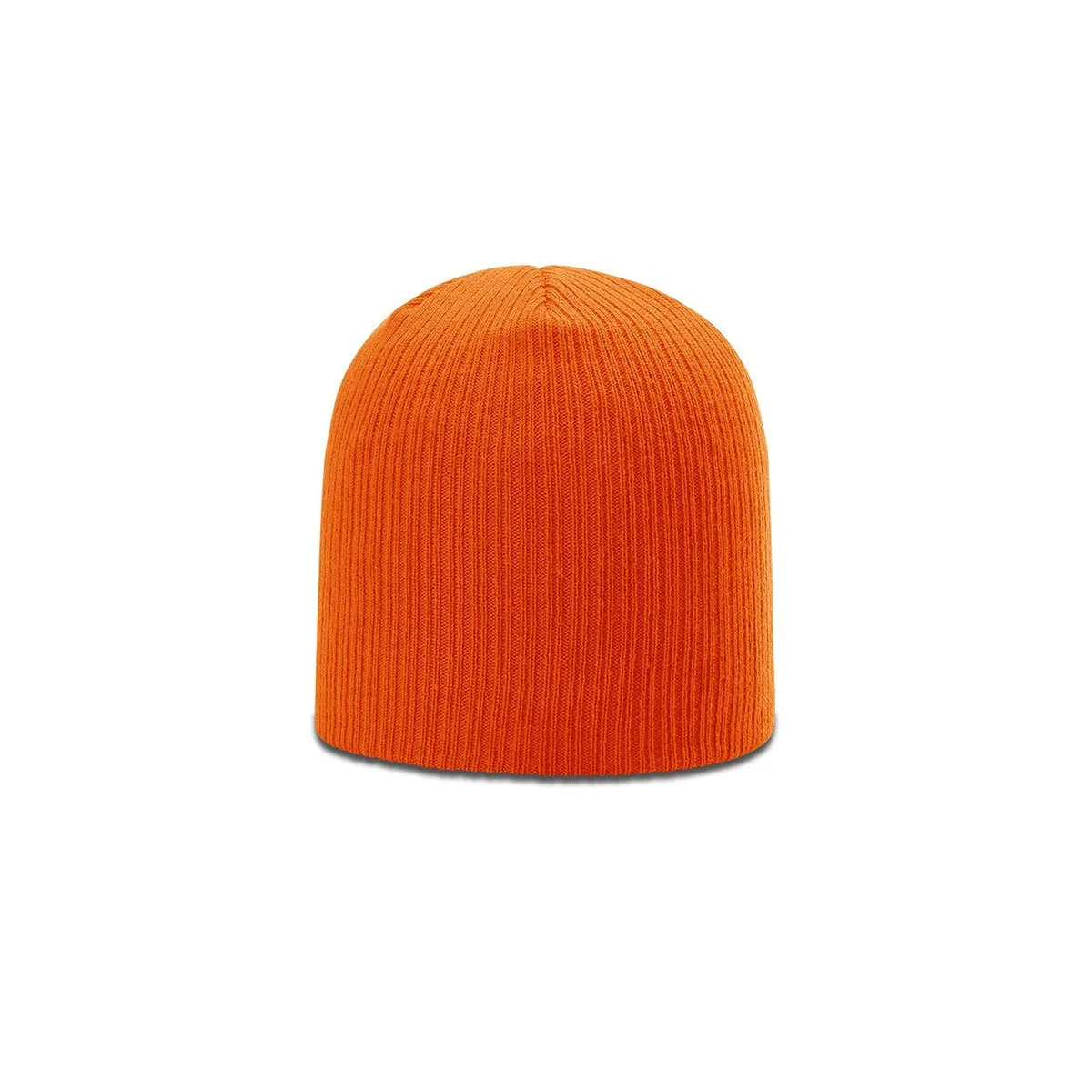 Richardson Orange Rib Knit Beanie