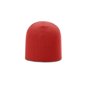 Richardson Red Rib Knit Beanie