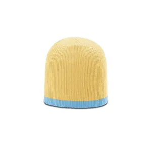 Richardson Sand/Columbia Blue Rib Knit Beanie