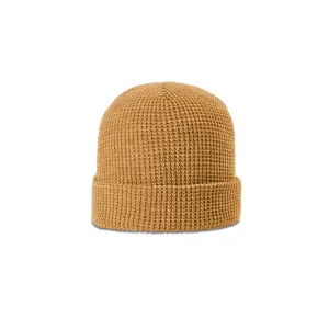 Richardson Wheat Waffle Knit Beanie with Cuff