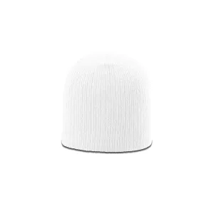 Richardson White Rib Knit Beanie