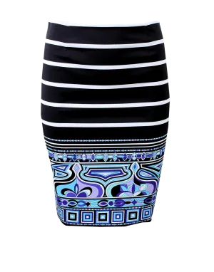 Righe Pencil Skirt