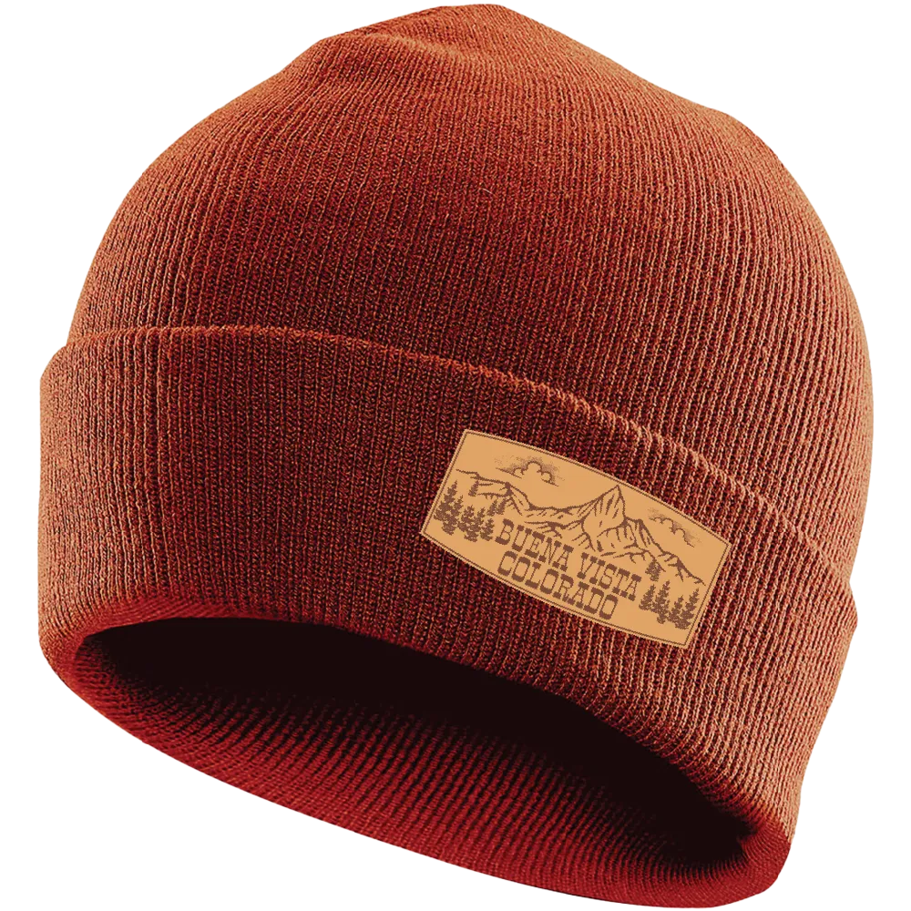 River Mountain Patch Beanie