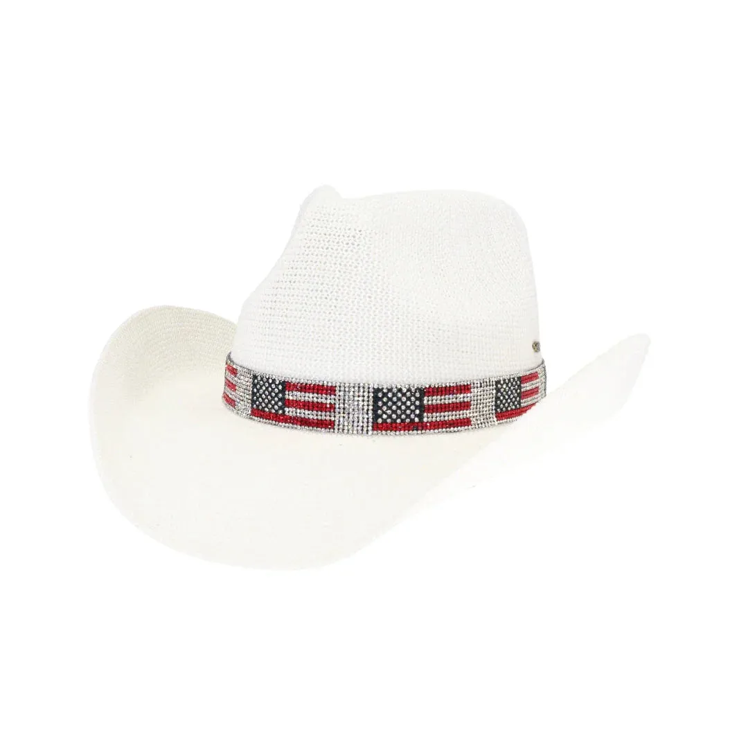 SALE CC BEANIE FAIRHOPE COWBOY HAT MULTIPLE COLORS FOURTH OF JULY HAT