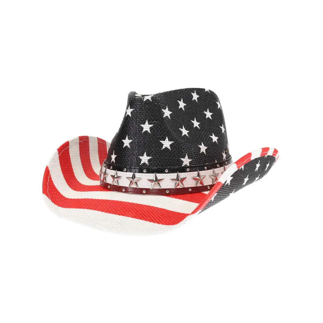 SALE CC BEANIE OACHITA FOURTH OF JULY COWBOY HAT