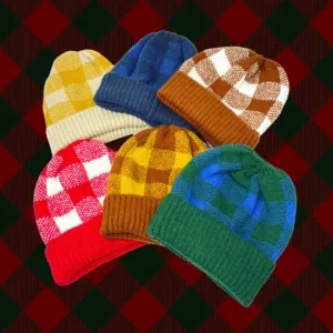 Sam Check Beanie