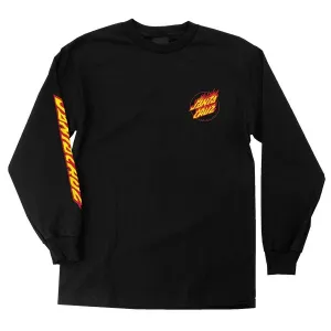 Santa Cruz Men's Flame Hand L/S T-Shirt