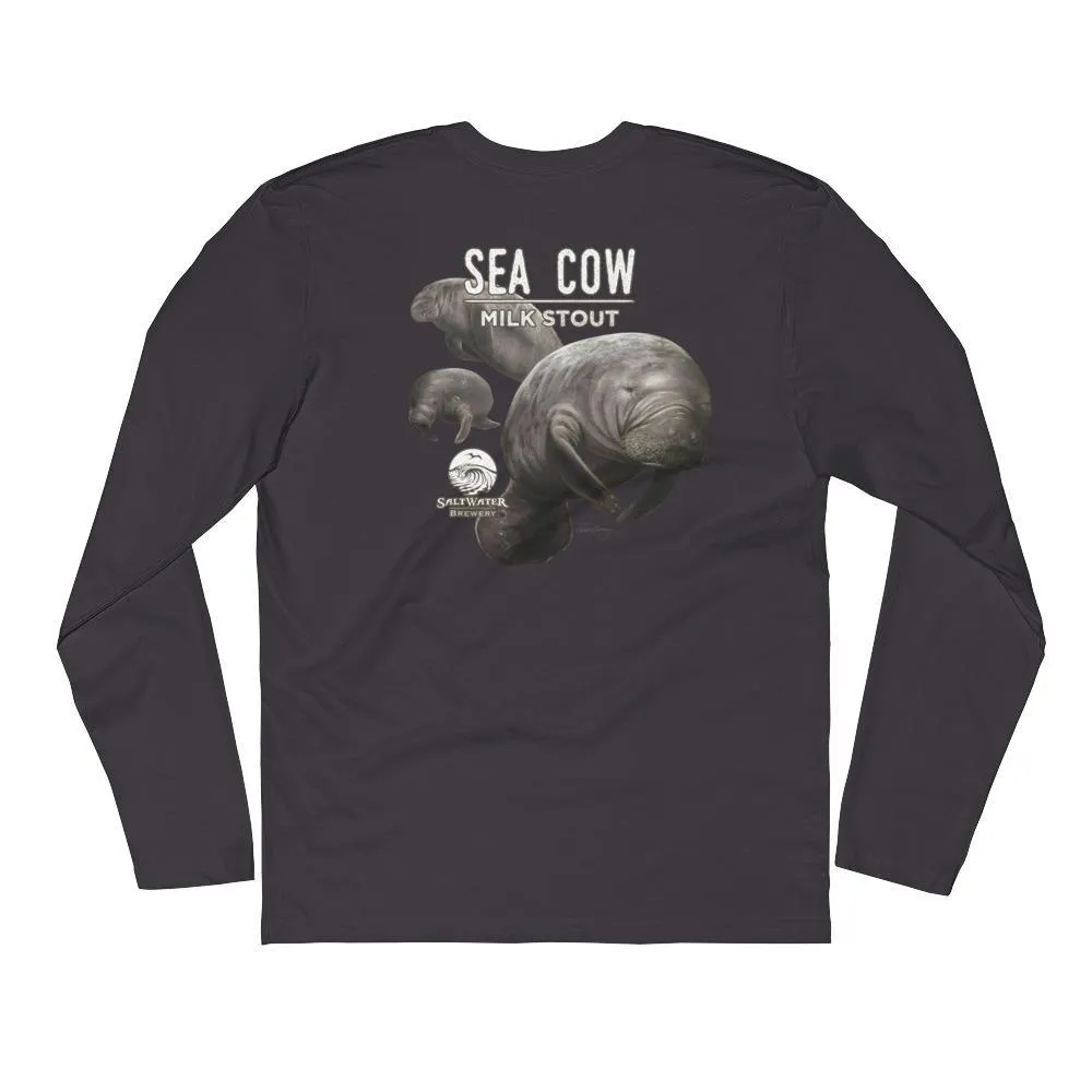 Sea Cow - Long Sleeve Fitted Crew