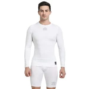 Shrey 1756 Intense Compressions Long Sleeve Top ,White