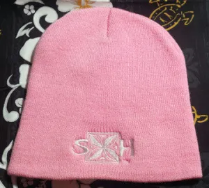 Simply Hawaiian SH Logo Beanie 8 inch Pink
