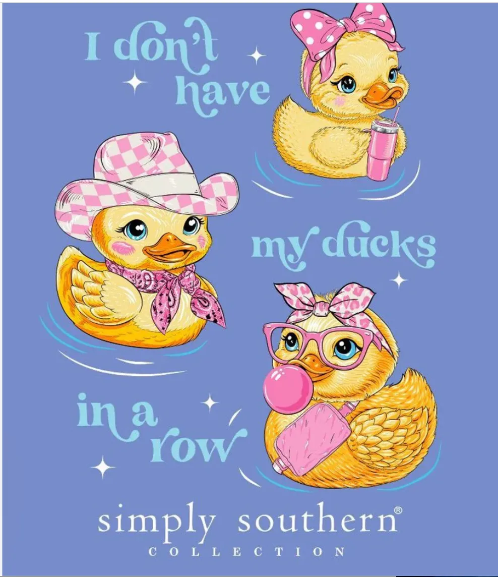 Simply Southern "Ducks In A Row" Long Sleeve T-Shirt