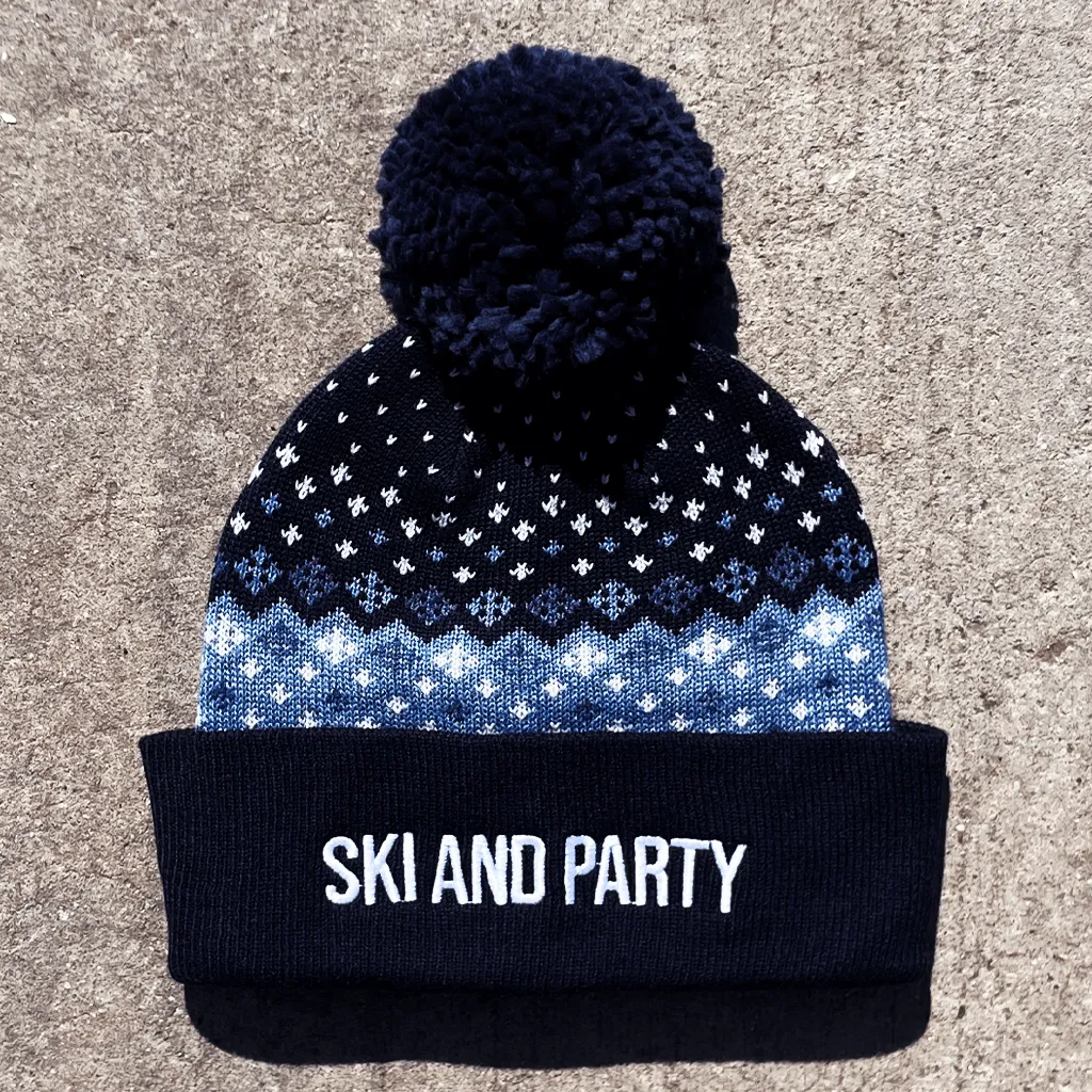 Ski & Party Beanie
