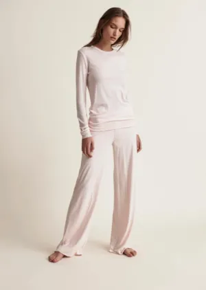 SKIN~ Double layer cotton pants