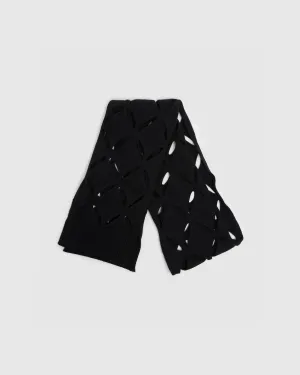 Slash Scarf Black