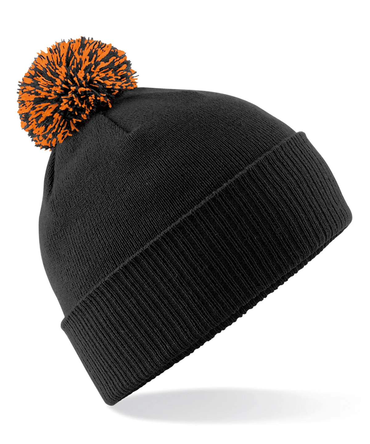 Snowstar® beanie | Black/Orange