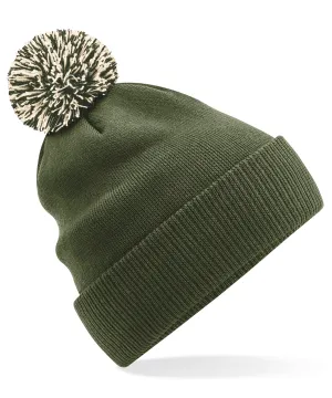 Snowstar® beanie | Olive Green/Oatmeal