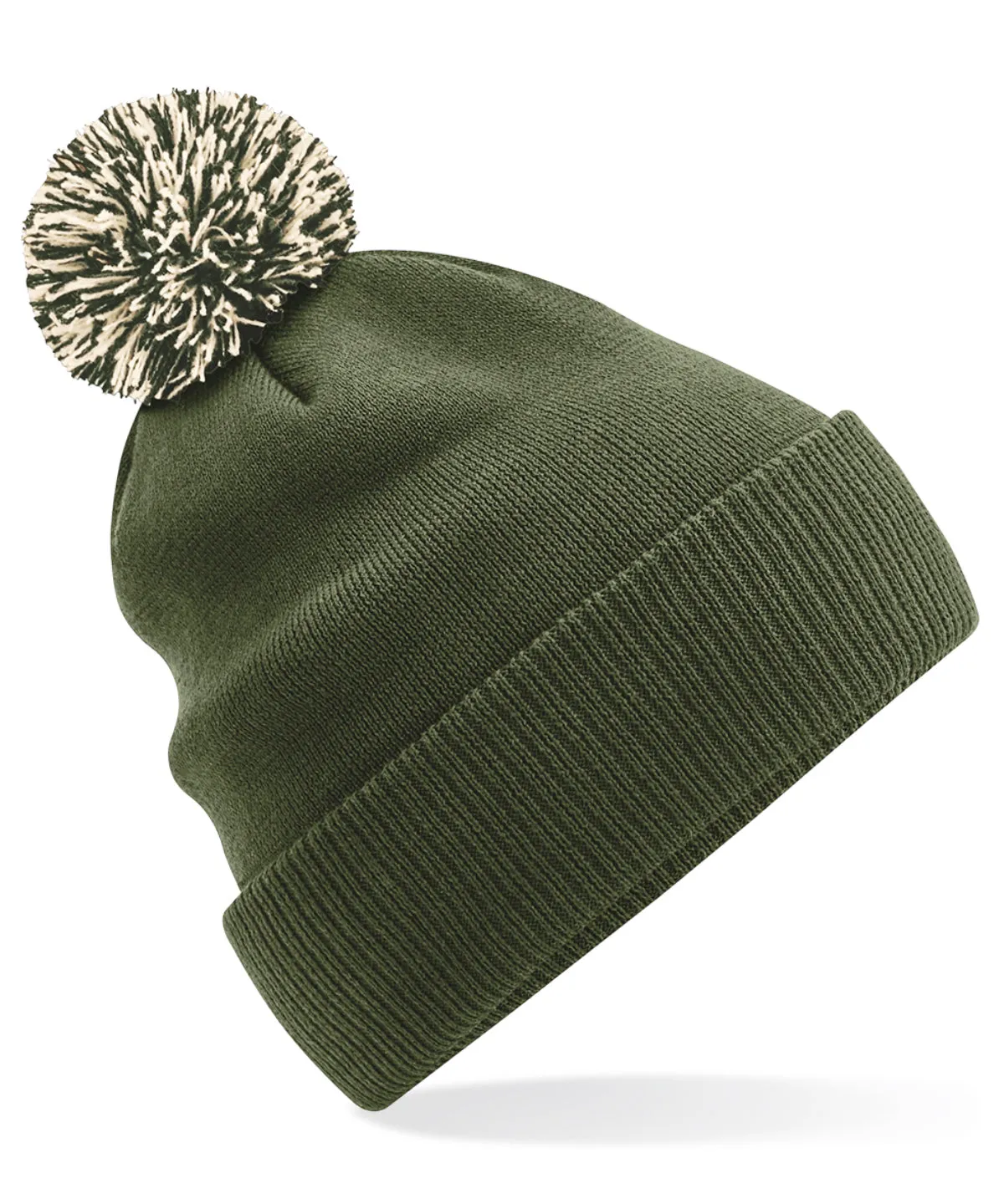 Snowstar® beanie | Olive Green/Oatmeal