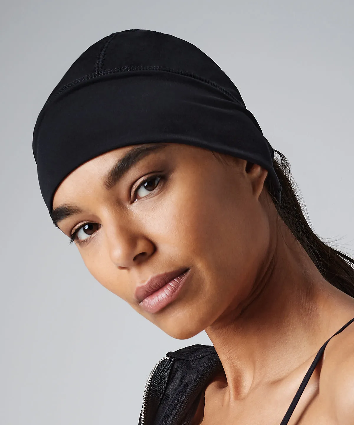 Softshell sports tech beanie | Black