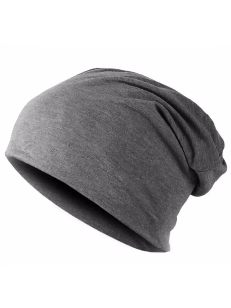 Solid Color Casual Sports Men's Beanie - SF1696