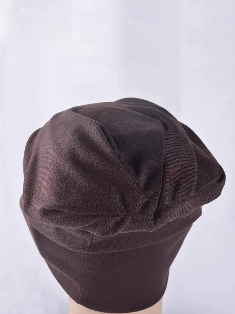 Solid Color Casual Sports Men's Beanie - SF1696