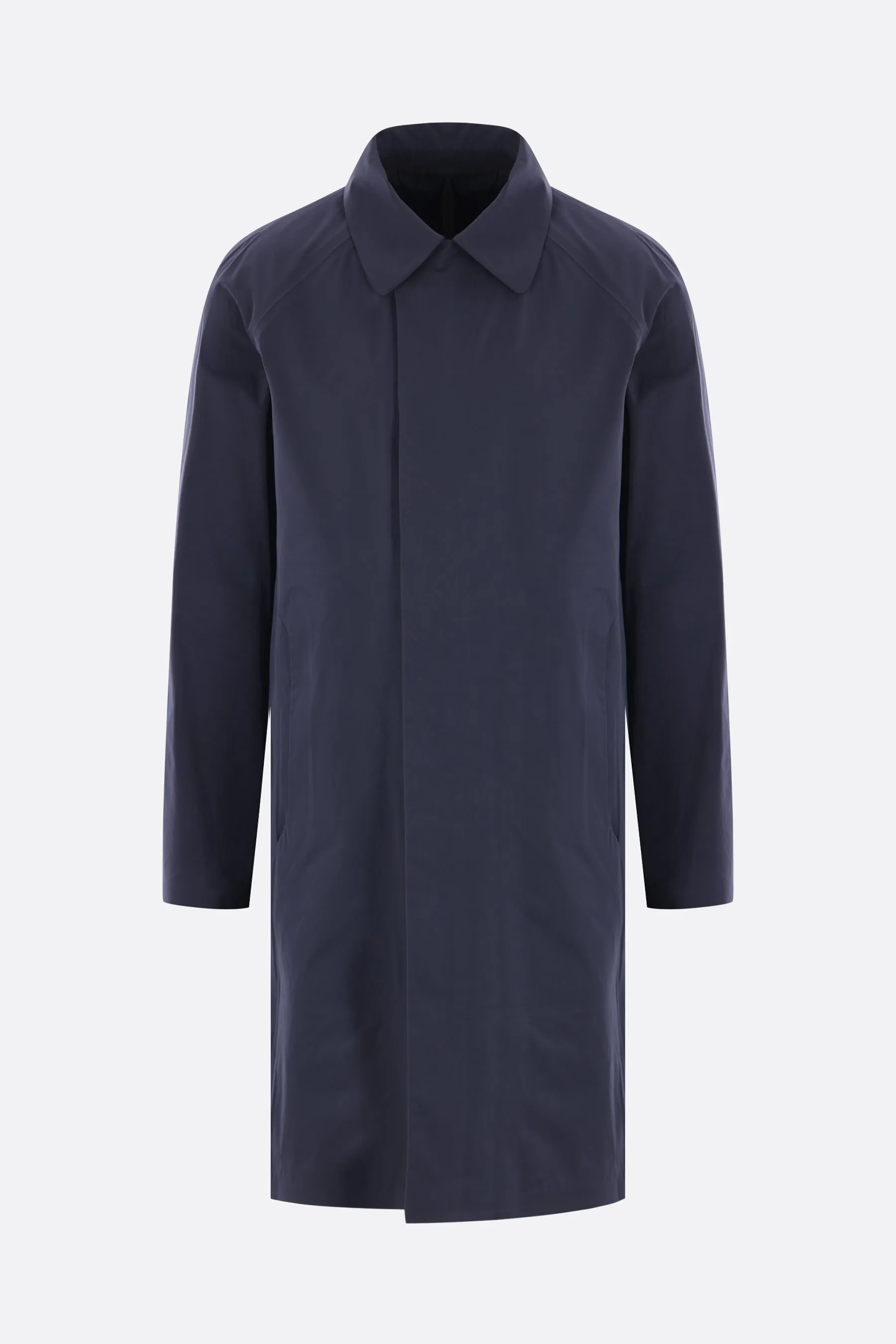Spring Lifetime overcoat in technical fabric