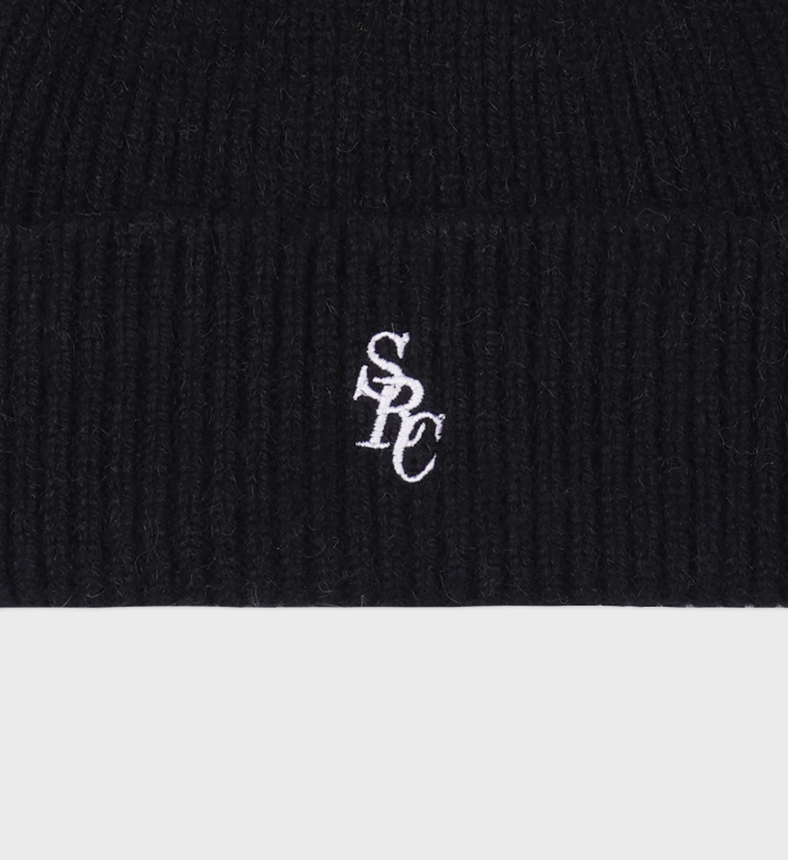 SRC Wool Beanie - Black/White