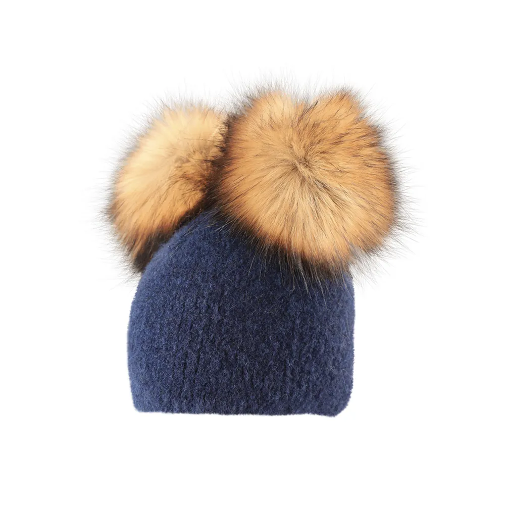 Starling - Bunny Two Pom Beanie