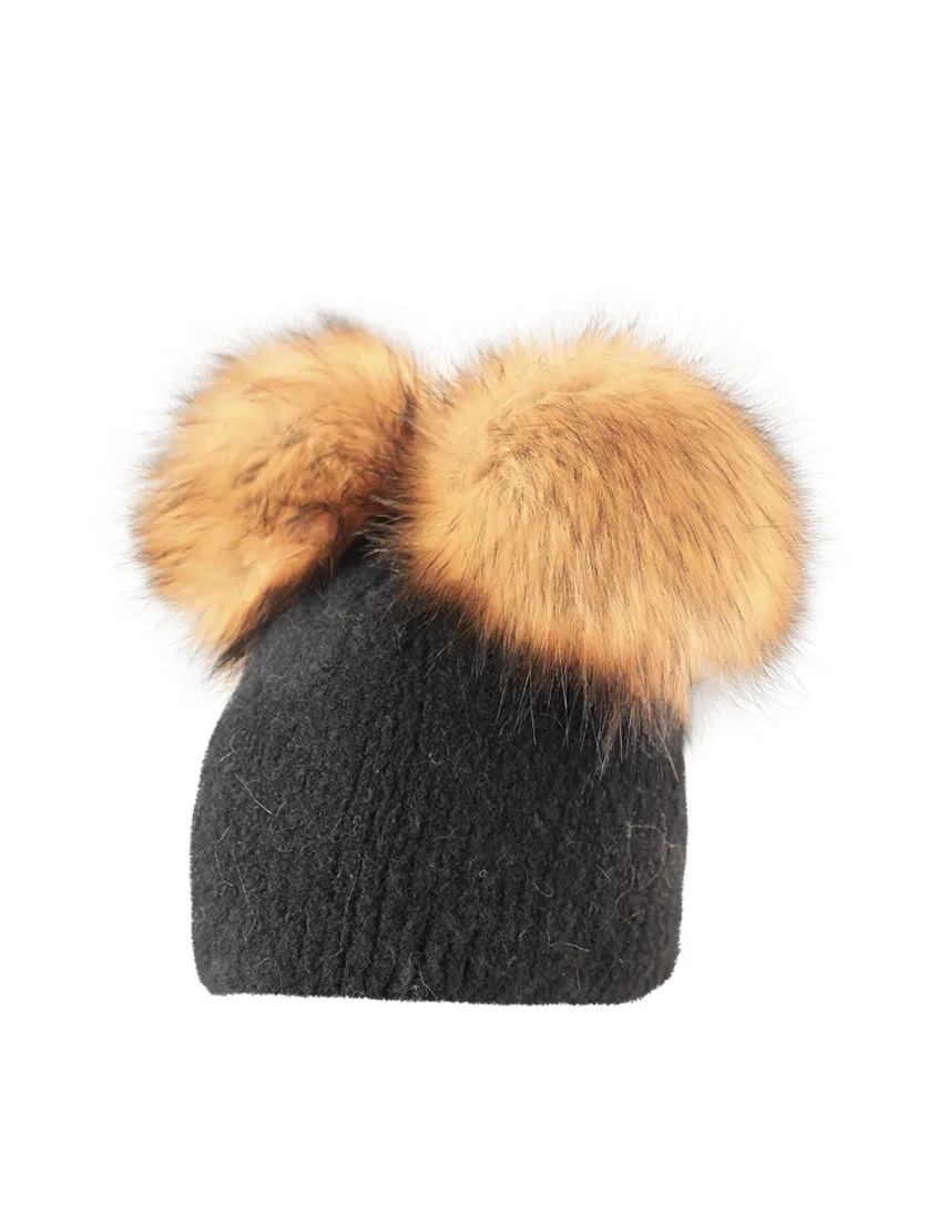 Starling - Bunny Two Pom Beanie
