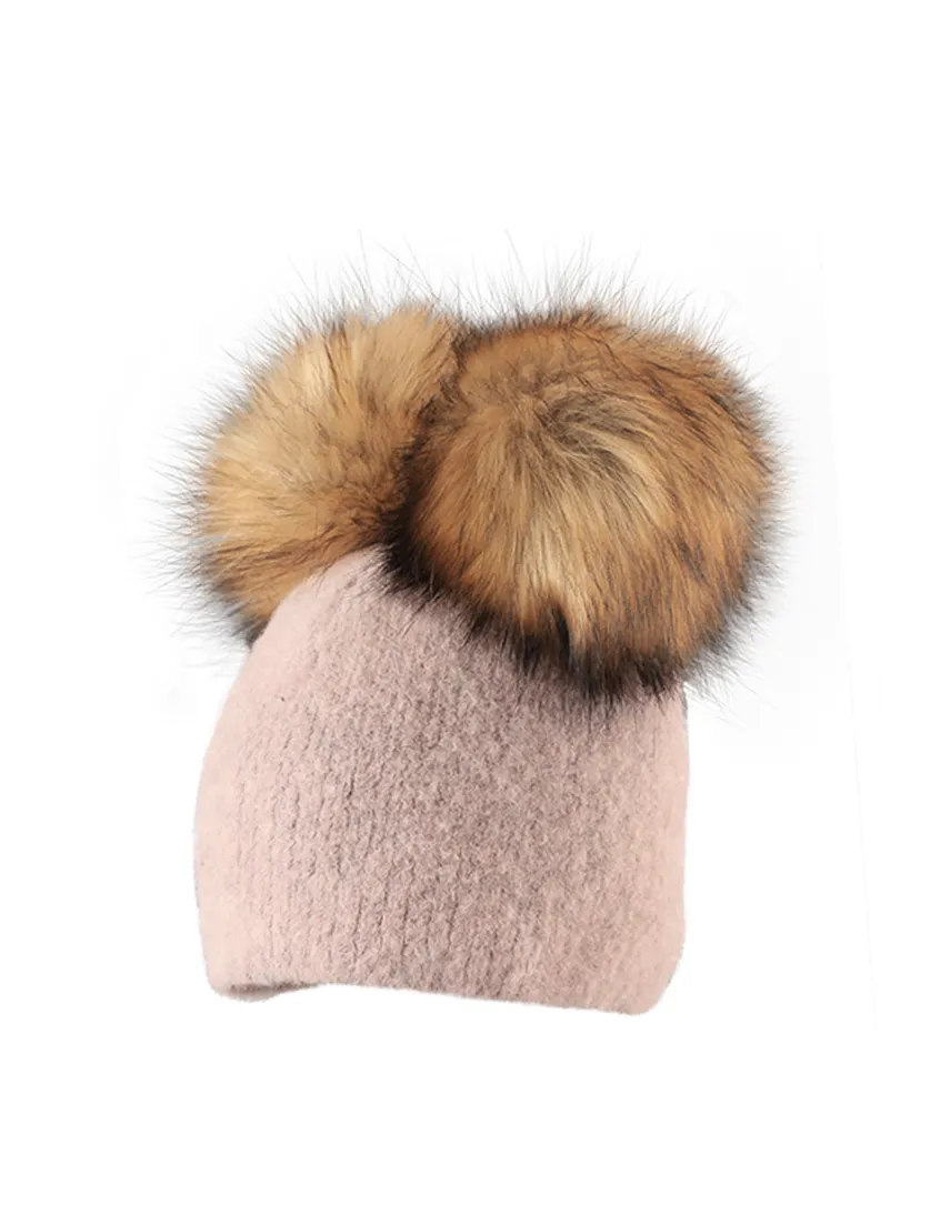Starling - Bunny Two Pom Beanie