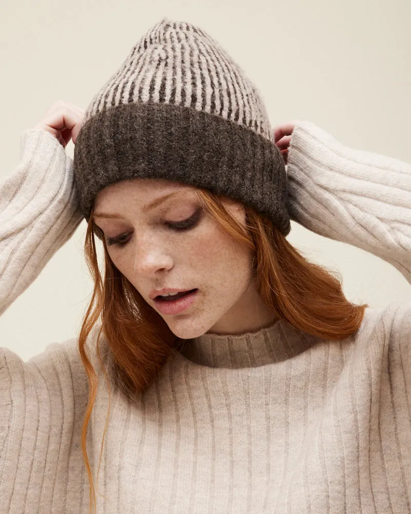 Stripe Beanie