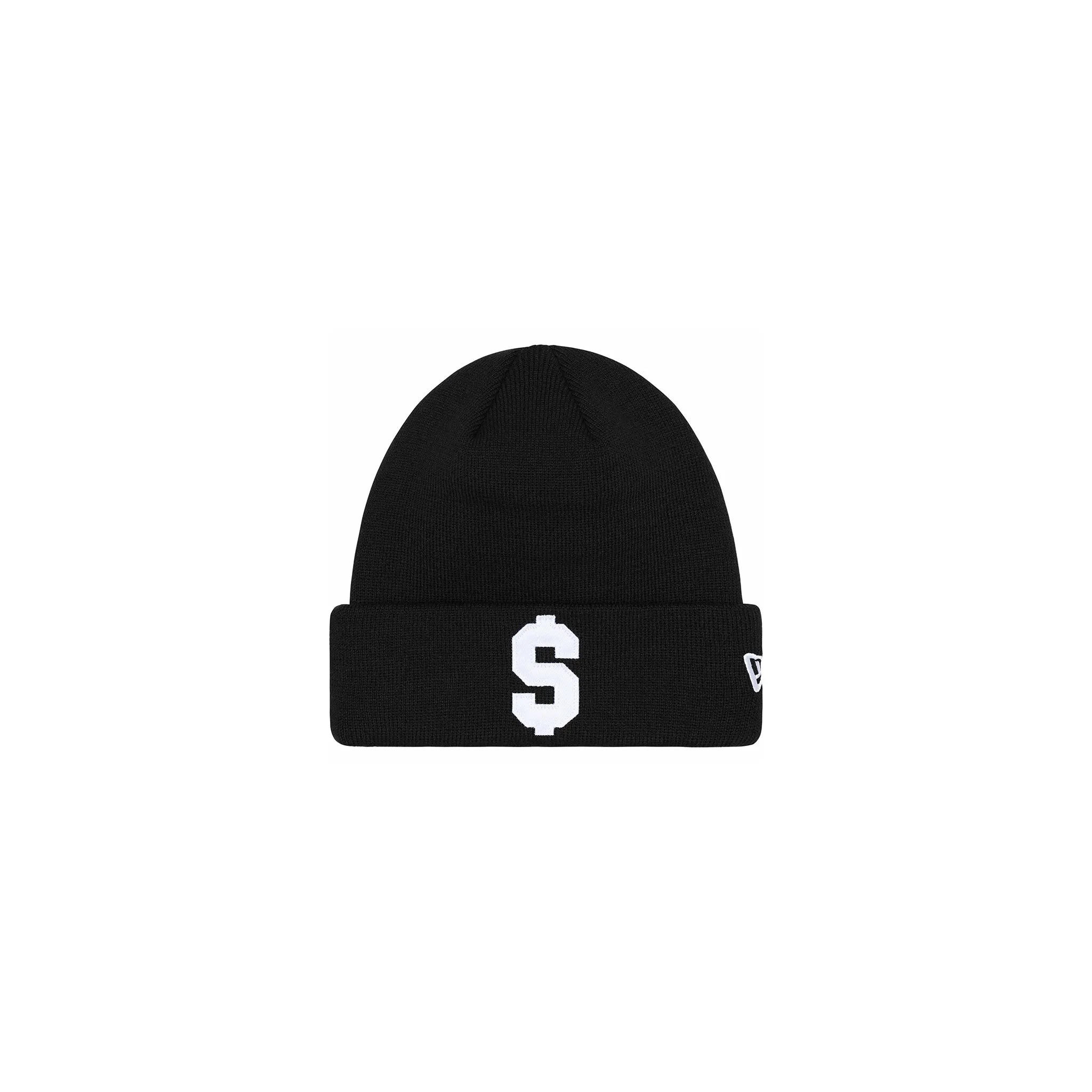 Supreme New Era $ Beanie Black