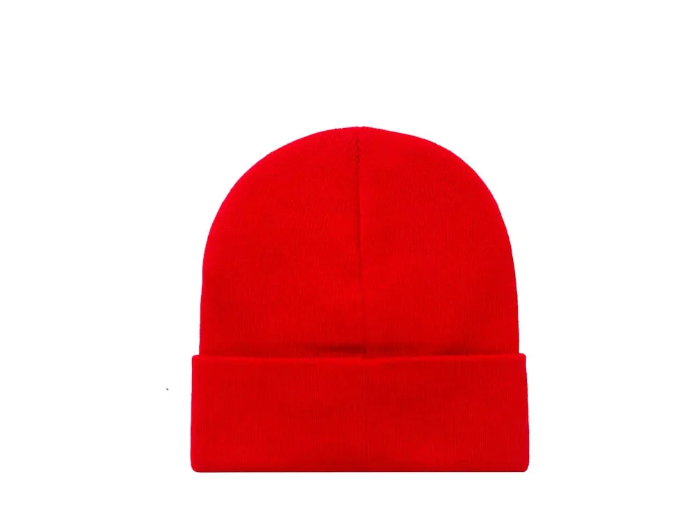 Supreme Stencil Beanie Red
