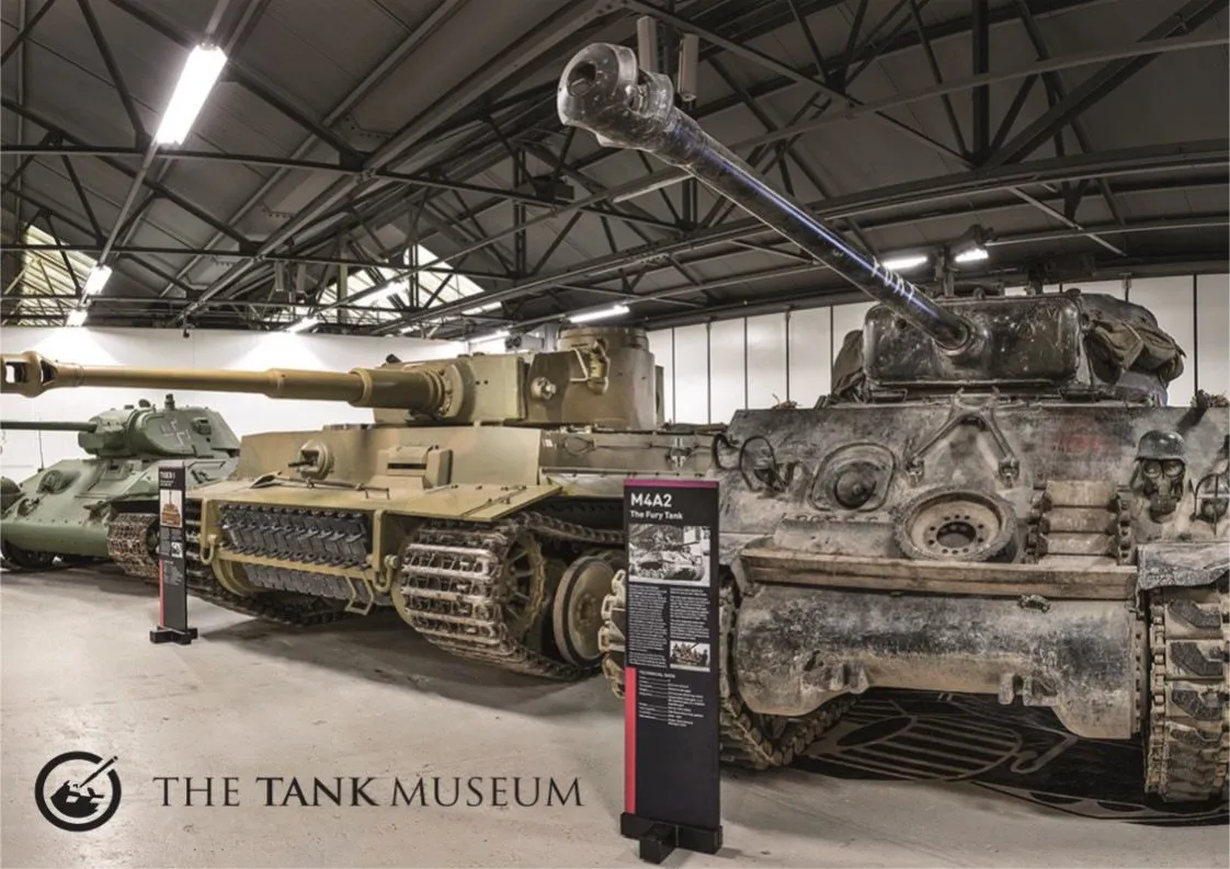 Tank Museum Jigsaw T-34/76, Tiger 1 & Sherman 'Fury'